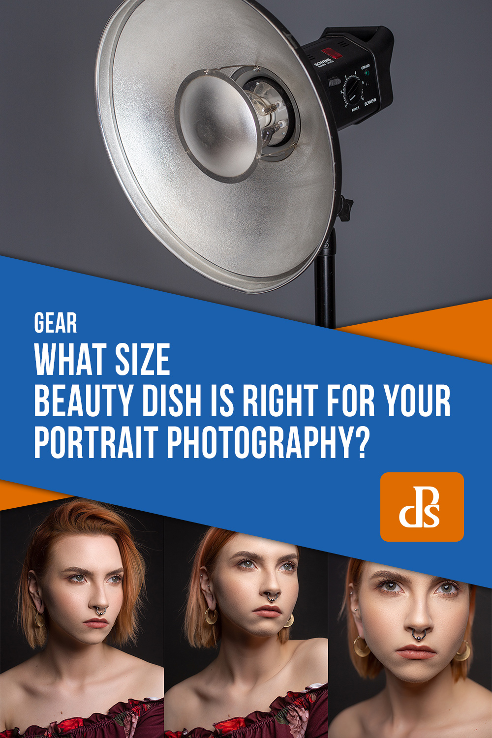 Choosing a beauty dish: what size is best for portraits?