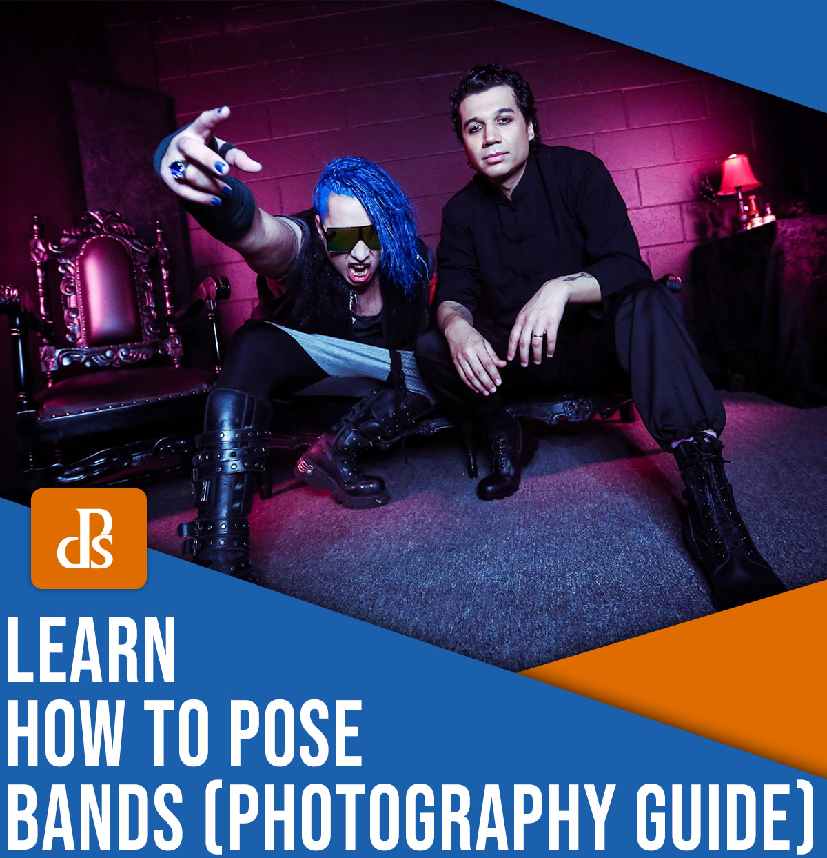 Learn how to pose bands (photography guide)